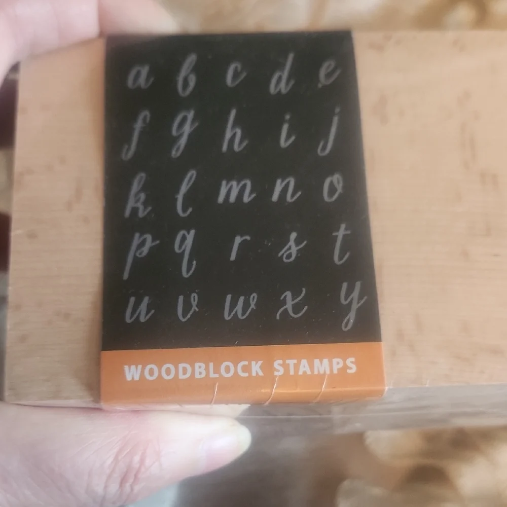 nib Paper Source Home Design Stamp Set with Black and White Accents